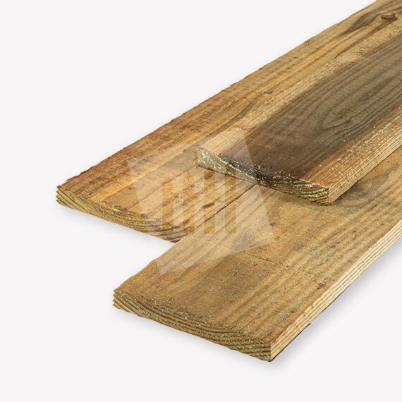 eetlust gevolgtrekking binding Douglas plank | ruw | geïmpregneerd | 2x20 cm | Tuinafscheiding.nl