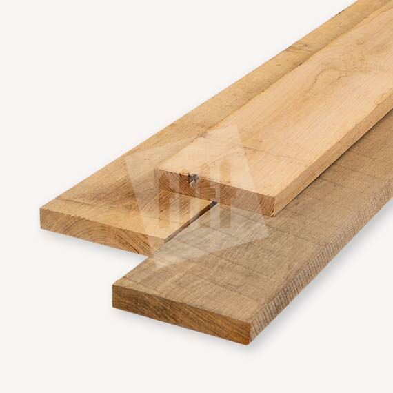 kader Gelukkig besteden Eiken plank | ruw | 2x15 cm | Tuinafscheiding.nl