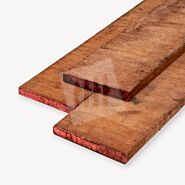 FSC Hardhouten plank | angelim vermelho | 2x10 cm
