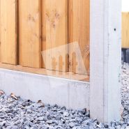 Betowood Schutting: Betonpalen & Hout | | Tuinafscheiding.nl